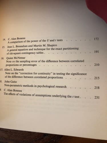 Readings in Statistics Haber Runyon Badia 1970 Softcover 1st Edition - Thumbnail 5