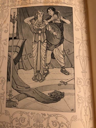 The ruinous face 1909 1st Edition Hardcover Maurice Hewlett - Thumbnail 2