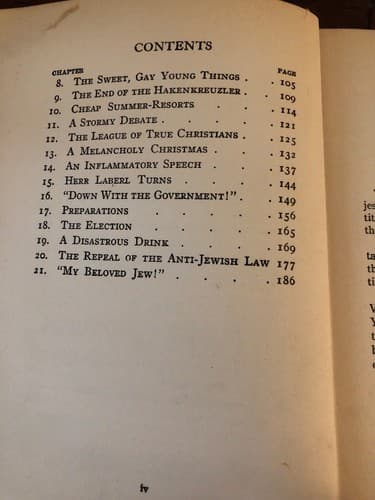 VERY RARE FIND The city without Jews; A novel of our time Hugo Bettauer 1936 HC - Thumbnail 6