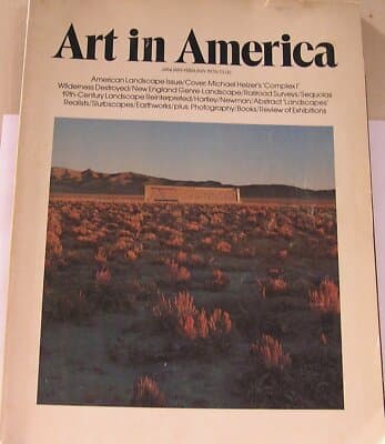 Art in America : Vol 64, No1, January - February 1976 - Image 1