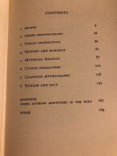 Greece before Homer ancient chronology and mythology 1957 1st Edition Hardcover - Thumbnail 4