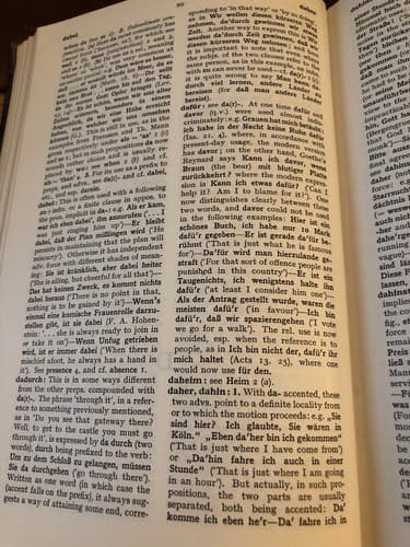 A Dictionary of Modern German Prose Usage. 1961 Hardcover - Thumbnail 4