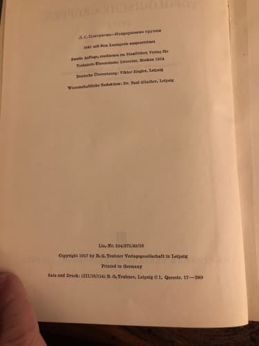 Topologische Gruppen Teil I Und II (2 Volumes) 1957/58 - Thumbnail 5