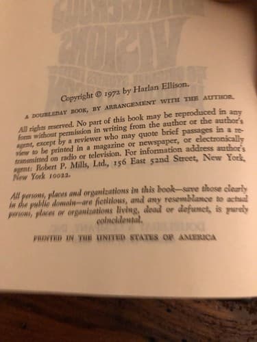 Again Dangerous Visions: 46 Original Stories SF Book Club Edition. - Thumbnail 4