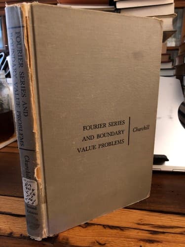 Fourier Series and Boundary Value Problems 2nd Edition -Fair- Reading Copy Only - Image 1