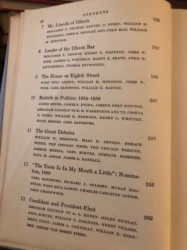 LINCOLN READER The Rich and Vivid Narrative of Lincoln's Life and Times 1947 HC - Thumbnail 5