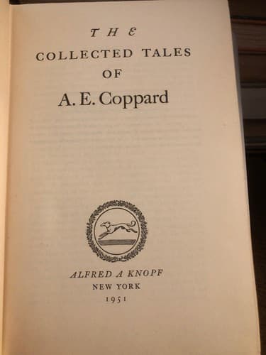 The Collected Poems Of A.E. Coppard 1951 Hardcover Knopf - Thumbnail 2