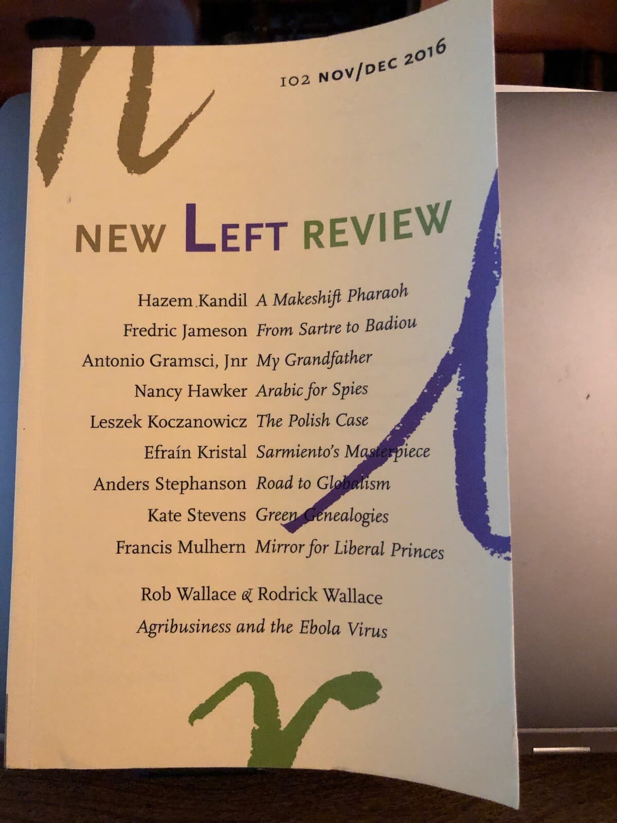 New Left Review #102 Agribusiness & Ebola Virus #102 Nov/Dec 2016 /k8 - Image 1