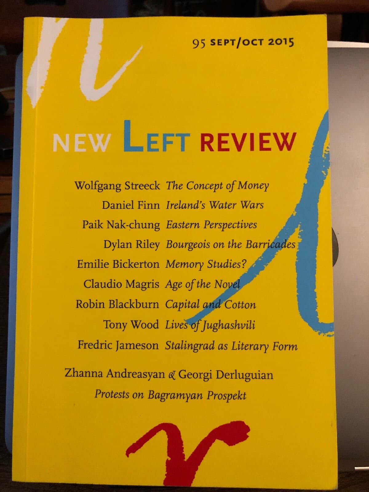 New Left Review #95 Concept Of Money Water Wars Sept/Oct 2015 /k8 - Image 1