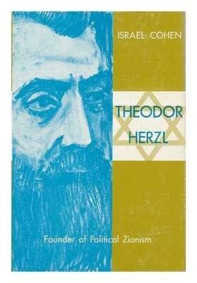 Theodor Herzl, Founder Political Zionism Israel Cohen 1959 Hathaway House Books - Image 1