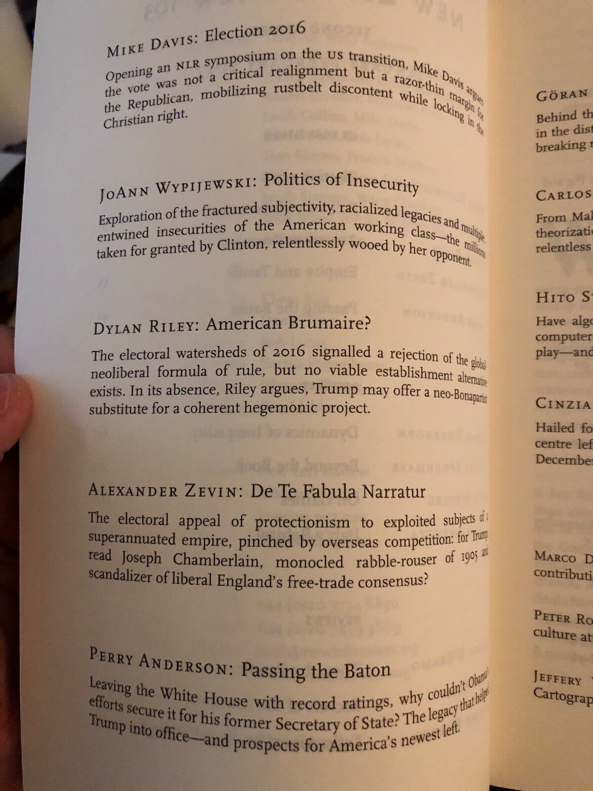 New Left Review #103 American Transition Techtonics Jan/Feb 2017 /k8 - Thumbnail 2