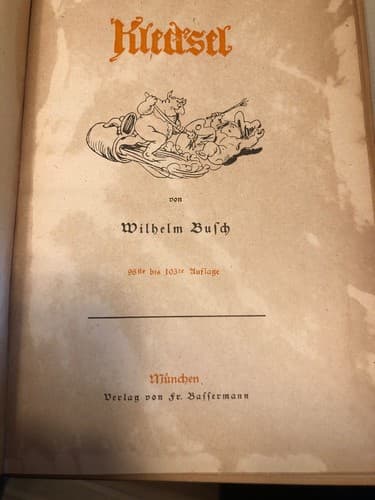 MALER KLECKSEL Wilhelm Burch - Thumbnail 6