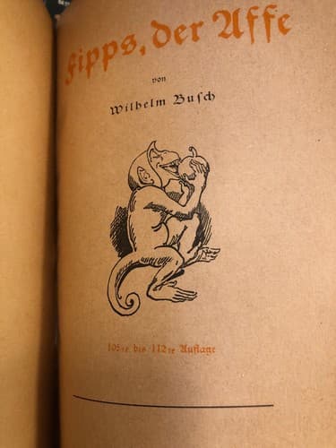Flipps, der Affe RARE -pages complete but book falling apart. needs restoration - Thumbnail 5