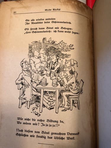 MALER KLECKSEL Wilhelm Burch - Thumbnail 7