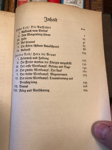 Olympischer Frühling Band 1 / 1919 German Hardcover - Thumbnail 3