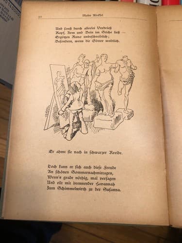 MALER KLECKSEL Wilhelm Burch - Thumbnail 4