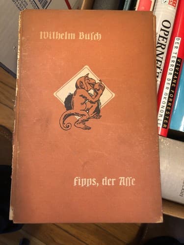 Flipps, der Affe RARE -pages complete but book falling apart. needs restoration - Image 1