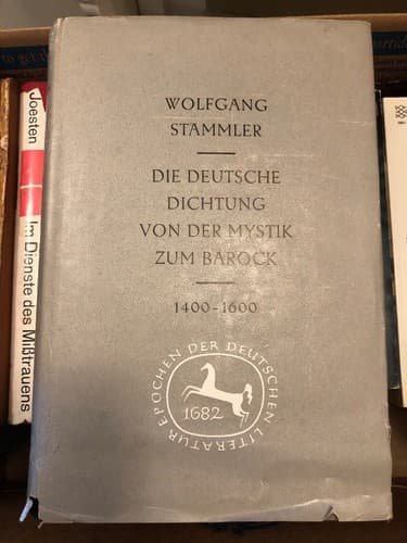 Die deutsche Dichtung: von der Mystik zum Barock : 1400-1600 - Image 1