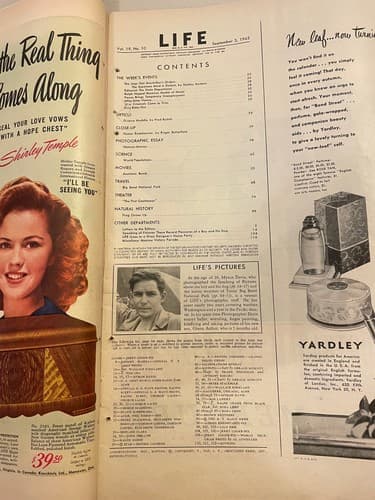Vintage LIFE Magazine September 3, 1945 house party, Nieman-Marcus fashion photo - Thumbnail 3