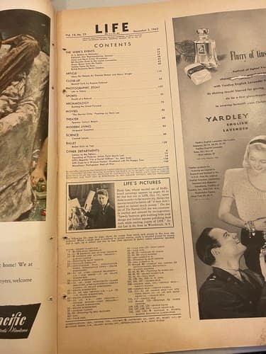 Life Magazine - December 3, 1945 Spencer Tracy, Great Pyramid, bobcats - Thumbnail 3