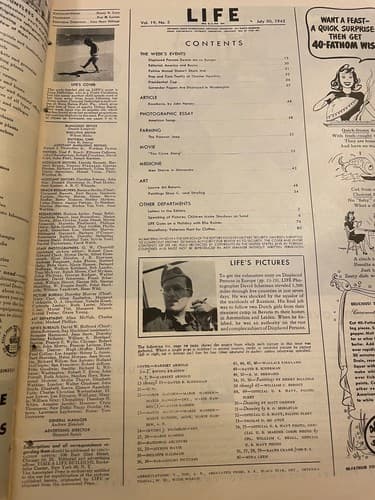 Life Magazine July 30, 1945 kamikaze, postwar jeeps, displaced persons in Europe - Thumbnail 3
