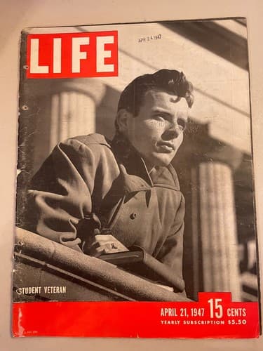 Vintage LIFE Magazine April 21, 1947 Edition - Image 1