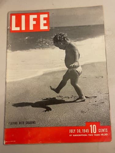 Life Magazine July 30, 1945 kamikaze, postwar jeeps, displaced persons in Europe - Image 1
