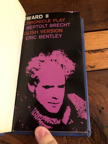Edward II By Brecht. Softcover That’s Been Professionally Bound Into a HC - Thumbnail 3