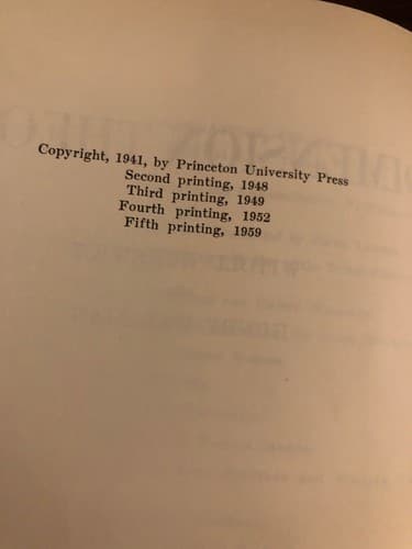 Dimension Theory Hurewicz Wallman 1959 Princeton Hardcover - Thumbnail 4