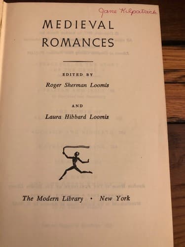 Medieval Romances Edited for Modern Reader Roger Sherman Loomis W/ Marginalia - Thumbnail 4