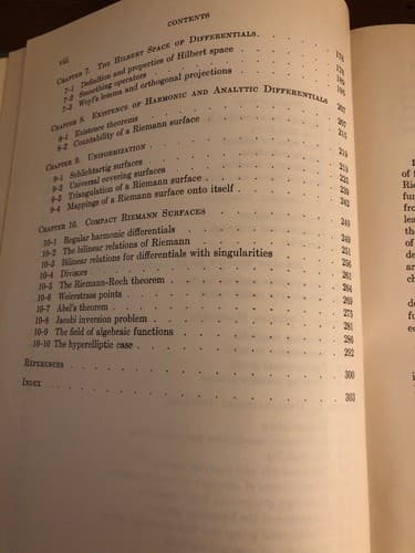 Introduction to Riemann Surfaces George Springer 1957 Addison Wesley Hardcover - Thumbnail 6
