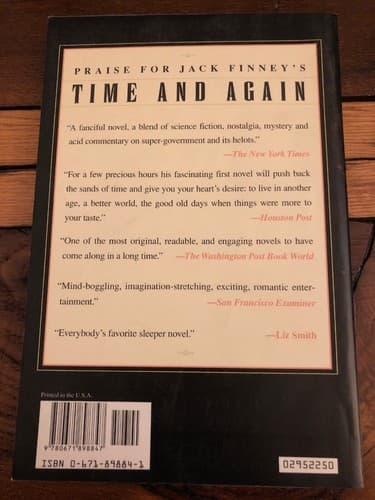 From Time to Time Jack Finney Sequel To Time And Again. 1995 Softcover - Thumbnail 2