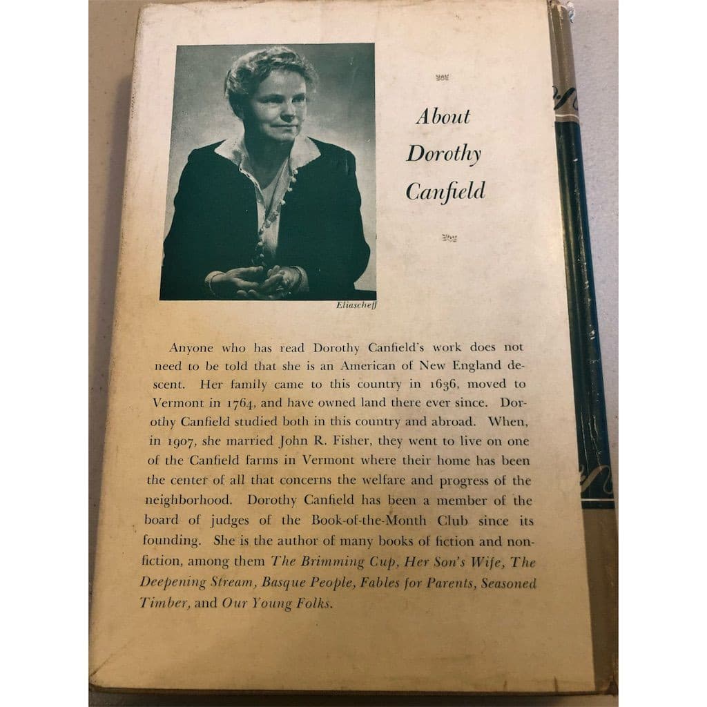 1st edition Four-Square Dorothy Canfield 1949 Hardcover Short Stories Vintage - Thumbnail 2