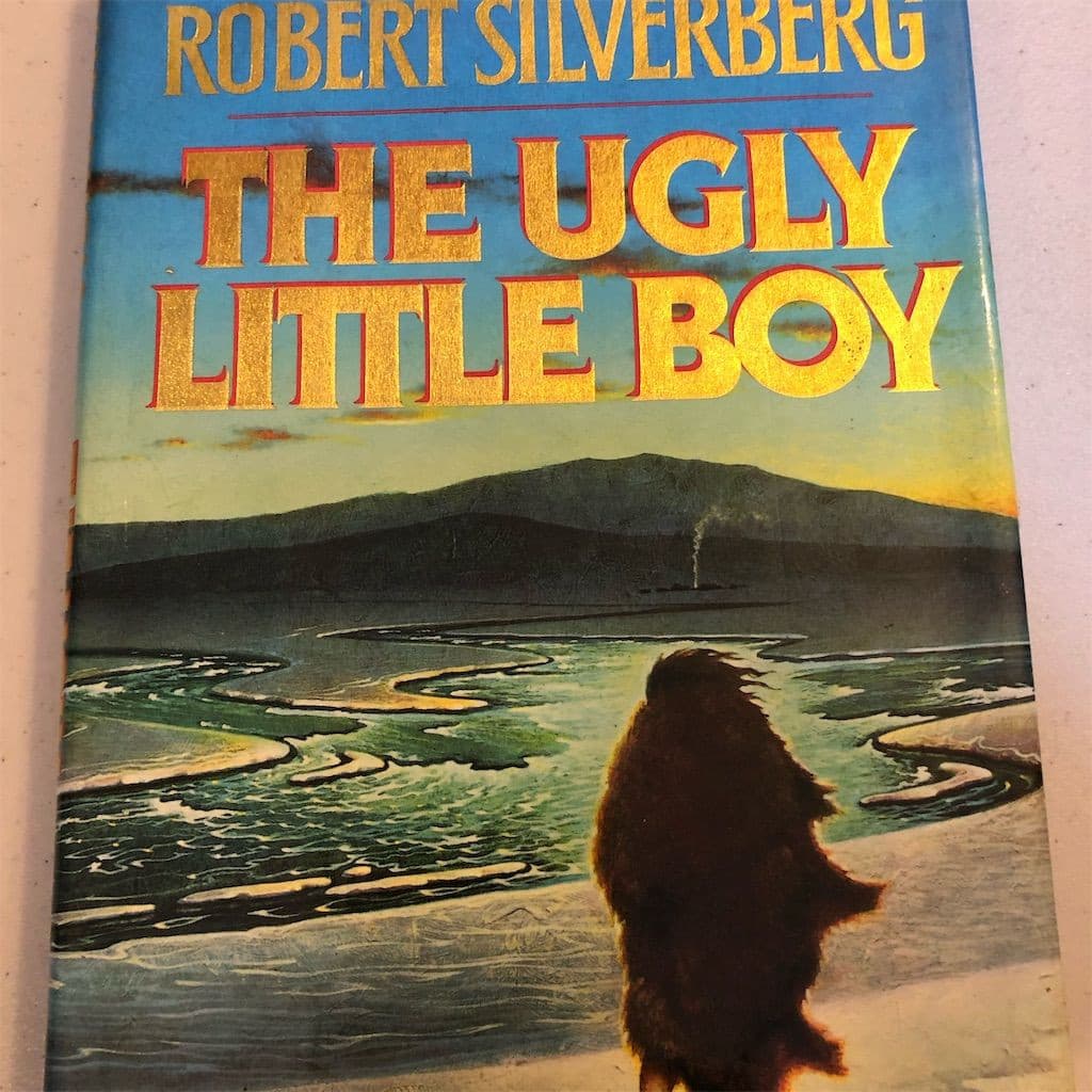 The Ugly Little Boy by Asimov & Silverberg Hardcover Sci-Fi Novel - Image 1