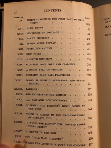 The History of Pendennis (2 Volume Set) 1917 Hardcovers - Thumbnail 5