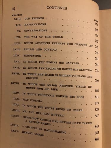 The History of Pendennis (2 Volume Set) 1917 Hardcovers - Thumbnail 8
