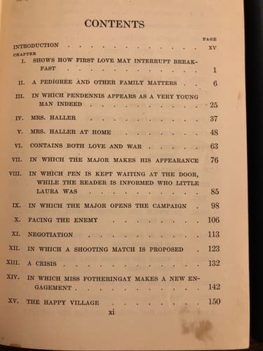 The History of Pendennis (2 Volume Set) 1917 Hardcovers - Thumbnail 4