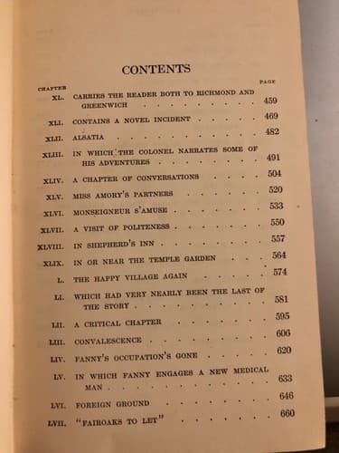 The History of Pendennis (2 Volume Set) 1917 Hardcovers - Thumbnail 7