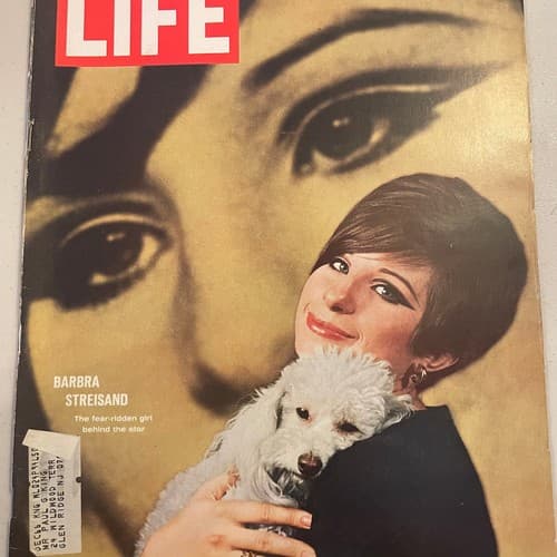 LIFE MAGAZINE March 18 1966 barbra streisand, caesar, interracial couple Supreme - Image 1