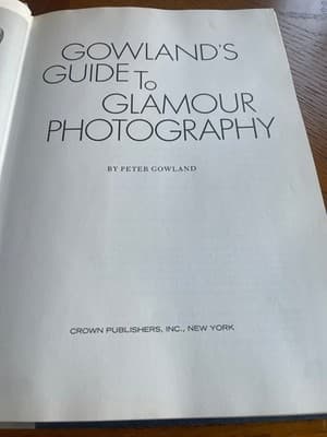 Gowland's Guide to Glamour Photography Peter Gowland 1978 Ninth Printing - Thumbnail 4