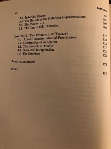 RARE algebraic theory of spinors (Columbia bicentennial editions and studies) - Thumbnail 5