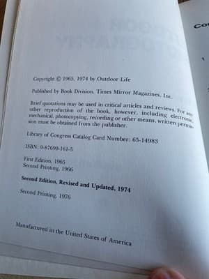 Outdoor Photography Erwin A. Bauer 1974 Second Edition Outdoor Life Dutton - Thumbnail 5