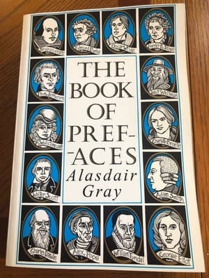 The Book of Prefaces Alasdair Gray 1999 Illustrated History Literature - Image 1