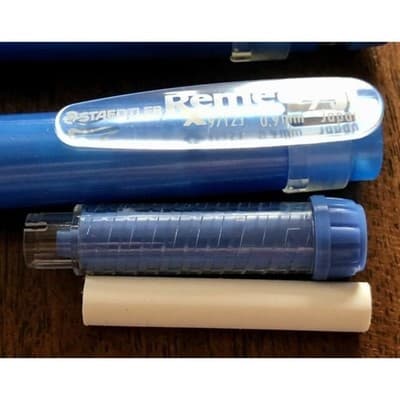 SEVEN Blue Japan .9mm staedtler remedy jr. mechanical pencils Arthritis Eraser - Thumbnail 3