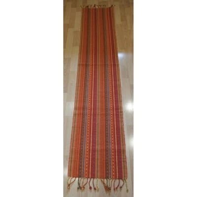 Fiesta Multicolor Serape 14x72 inches Table Runner Home studio - Thumbnail 3