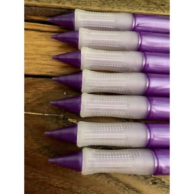 SEVEN purple Japan .9mm staedtler remedy jr. mechanical pencils Arthritis Eraser - Thumbnail 4