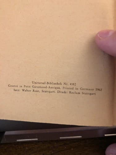 Konig Ottokars Gluck Und Ende: Trauerspiel 1962 printing Franz Grillparzer - Thumbnail 2