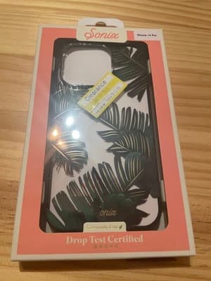 Sonix Phone Case Apple iPhone 14 Pro Bahama Tropical Green Drop Test Certified - Image 1