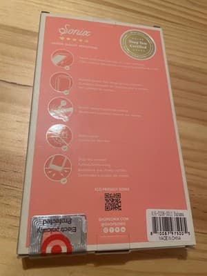 Sonix Phone Case iPhone 14 Plus Bahama Palm Leaves Clear Drop Test Certified - Thumbnail 2