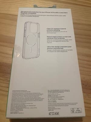 Belkin SheerForce Case iPhone 14 Pro MagSafe Compatible Clear Protective Slim - Thumbnail 2
